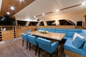 sunreef 70 super yacht salon anini