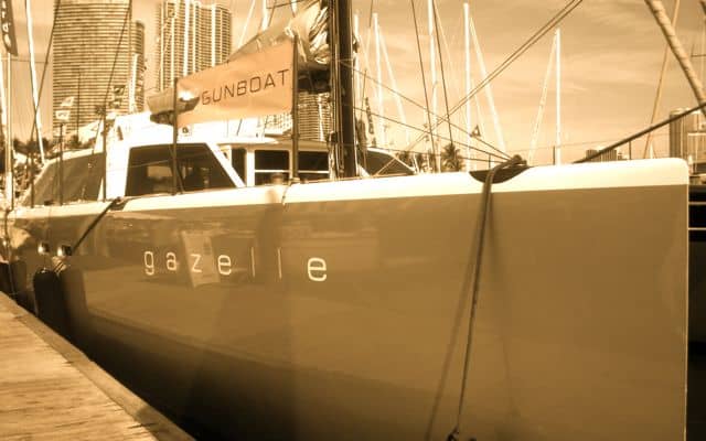 Gunboat catamaran