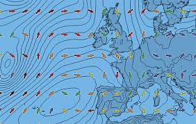 weather forecasting wind speed chart
