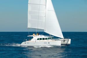 lagoon 440 though no longer in production remains popular with charterers and used catamaran buyers