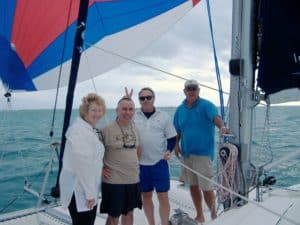 catamaran sailing school and liveaboard training