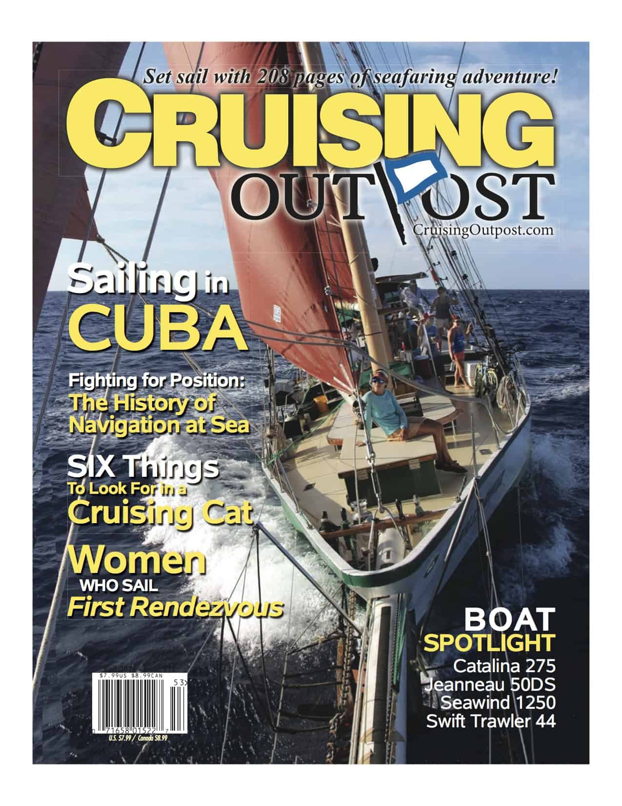 Cruising Outpost issue 12 includes article by catamaran guru about how to pick a cruising catamaran