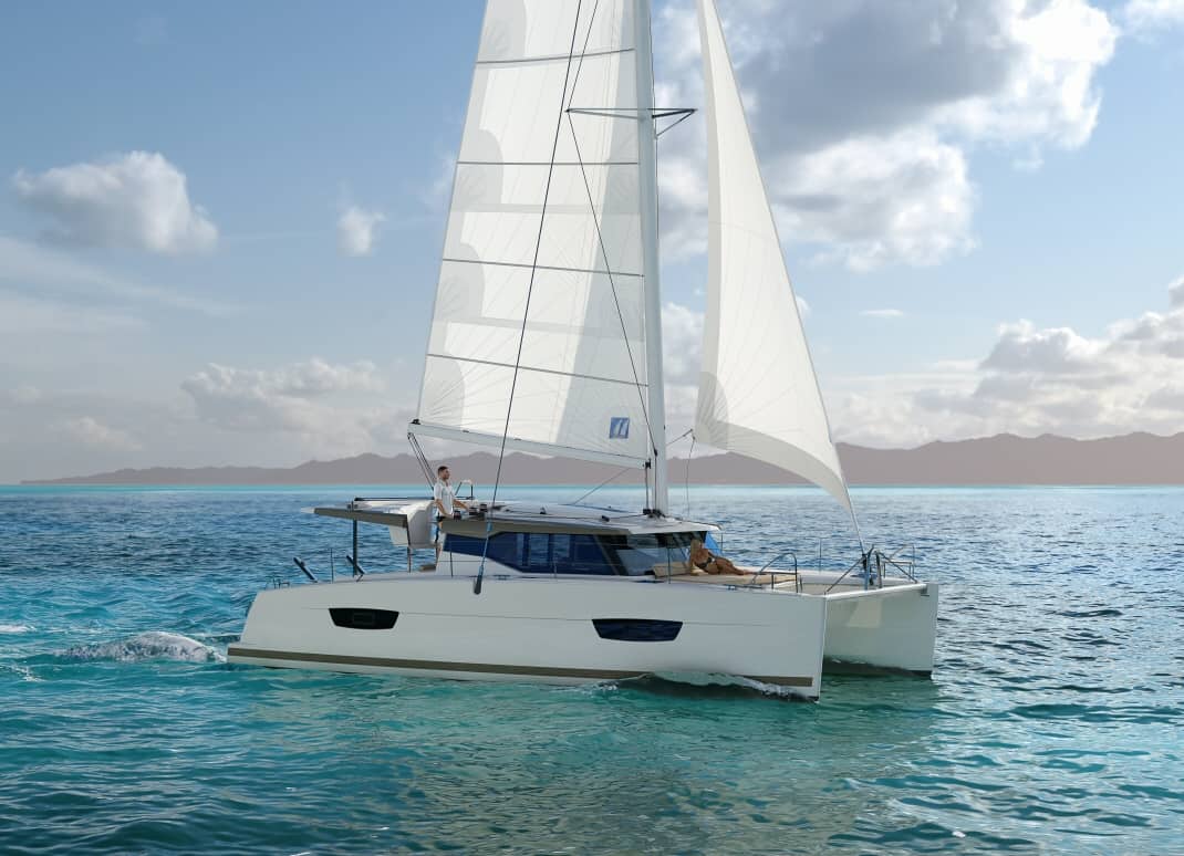 new Fountaine pajot 40 catamaran