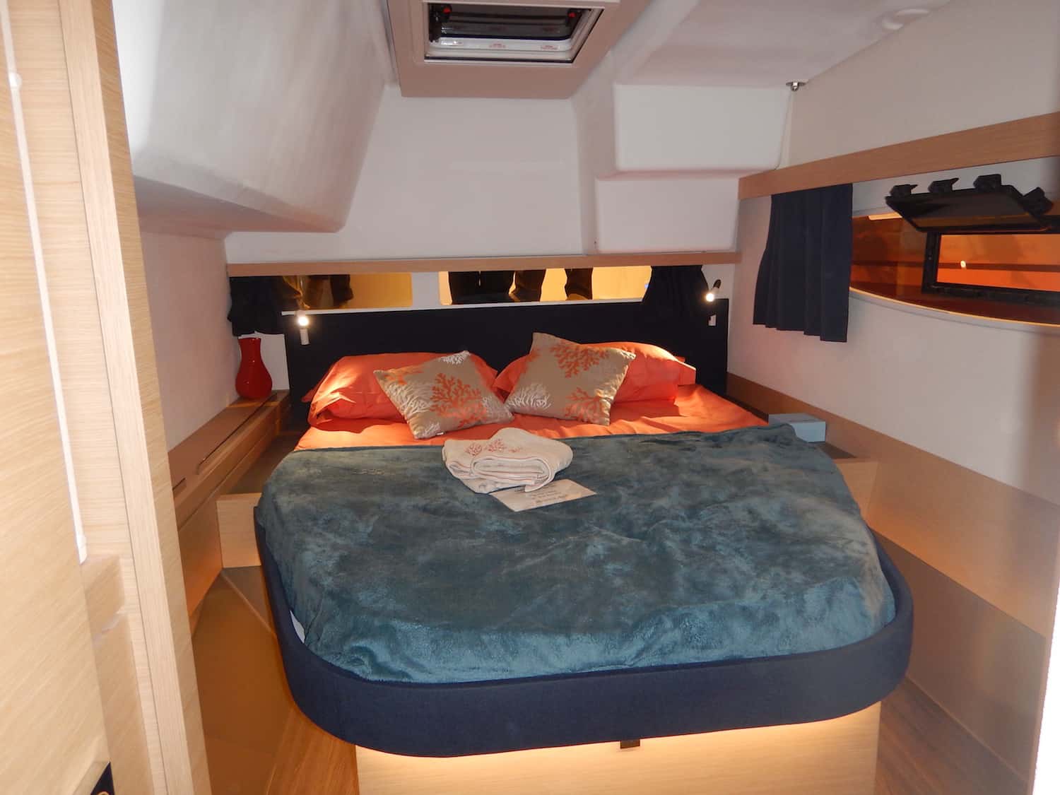 Lucia40 aft cabin