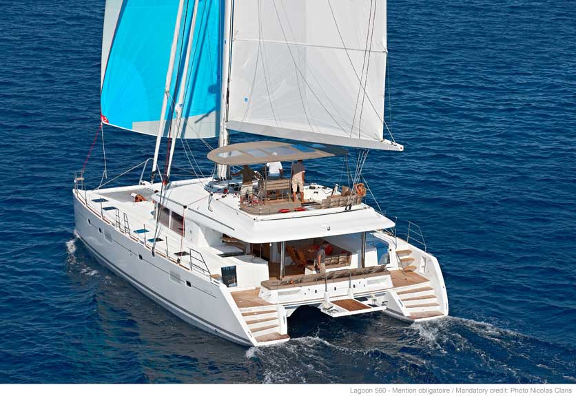 get off the grid and travel the world in your home on a catamaran