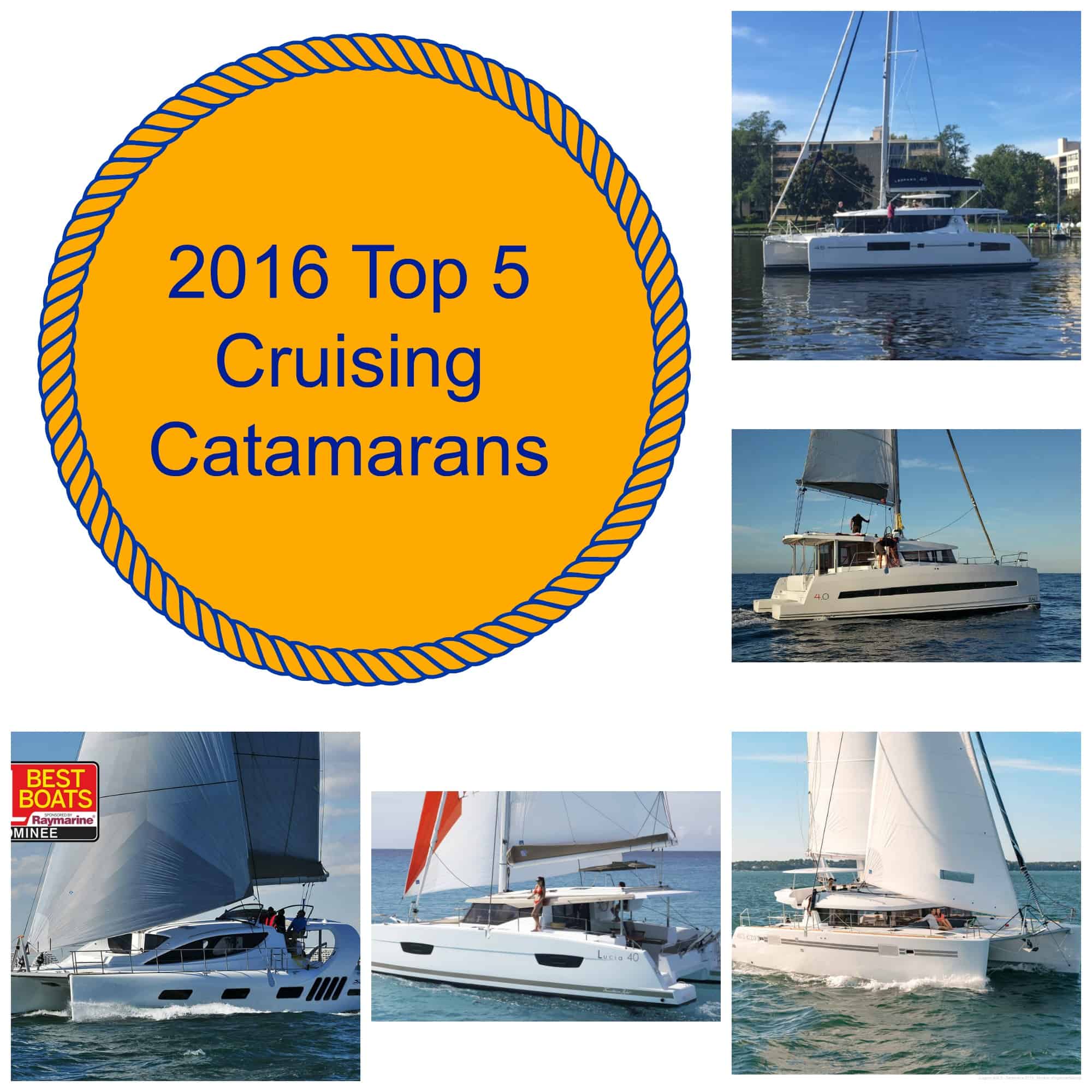 Top 5 cruising catamarans