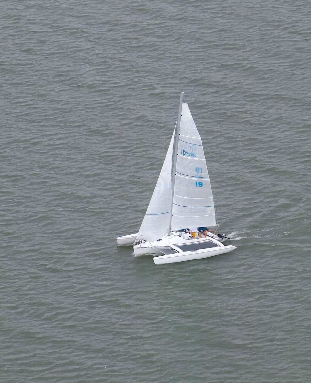 Corsair sailing