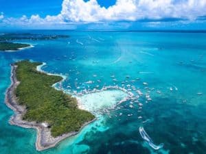 Cheeseburger party held during the regattat time in the abacos