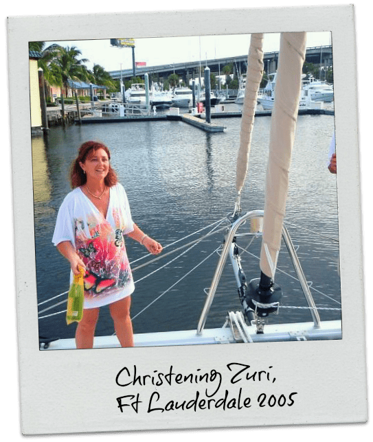 Boat christening and sailor superstitions