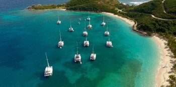 Large sailing catamarans offer excellent yacht ownership opportunities