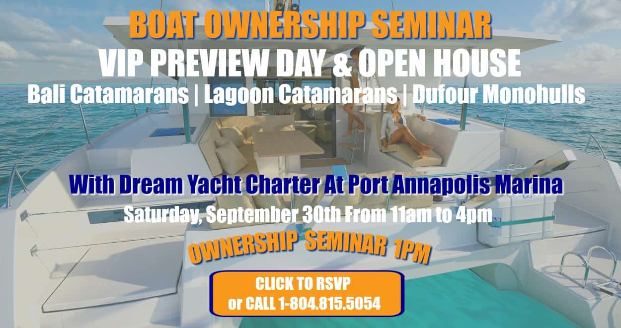 free yacht ownership seminar at our annapolis open house before the boat show