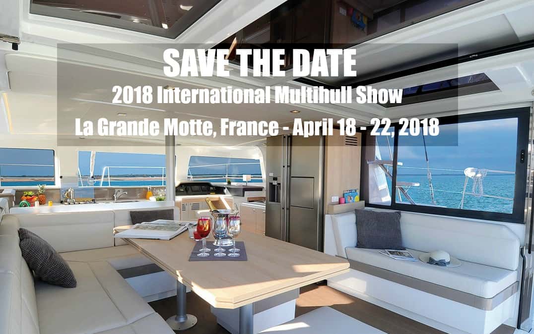 2018 internatinoal Multihull Boat Show La Grande Motte in france