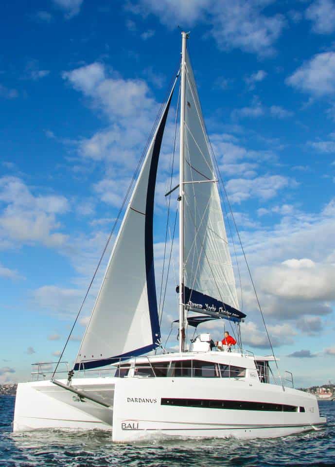 Bali 4.3 catamaran purchase by yacht charter buyer donavan lane