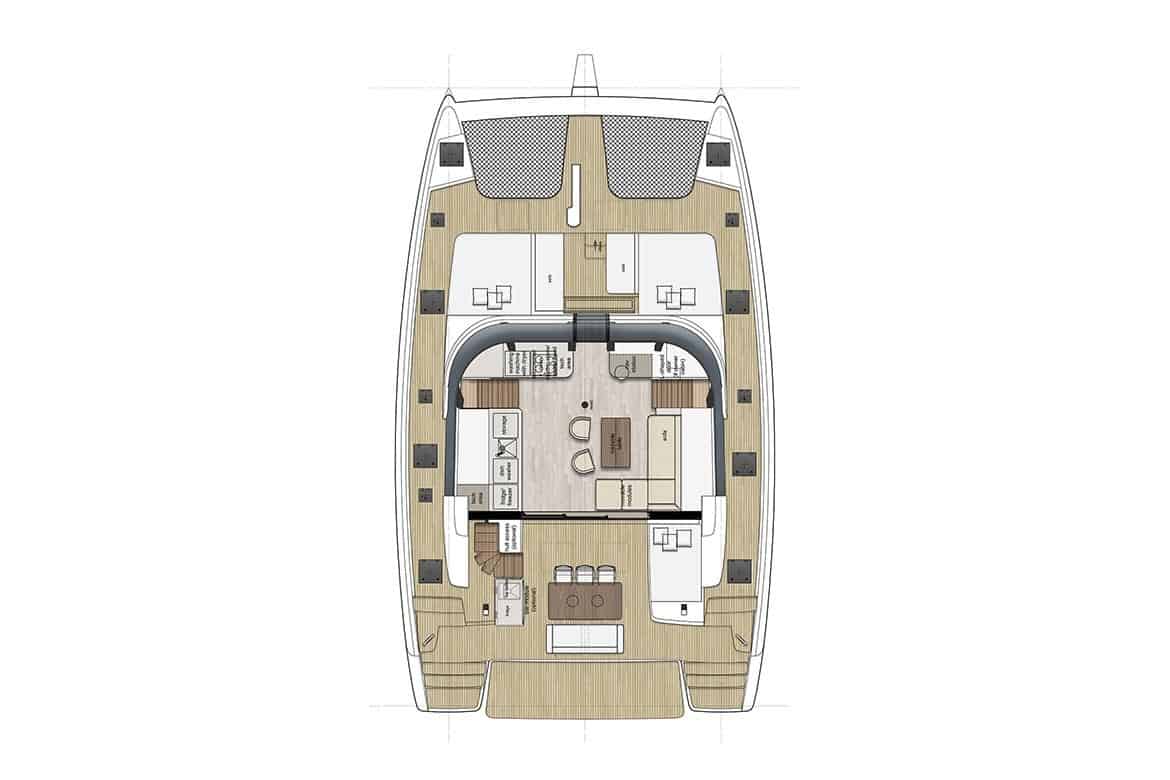 sunreef 50 deckhouse layout