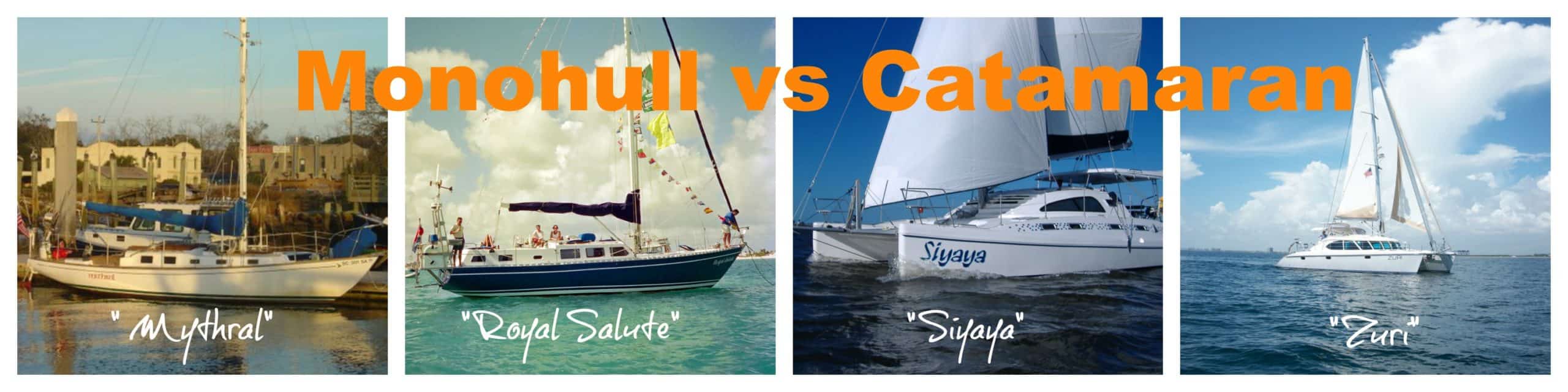catamaran vs monohull