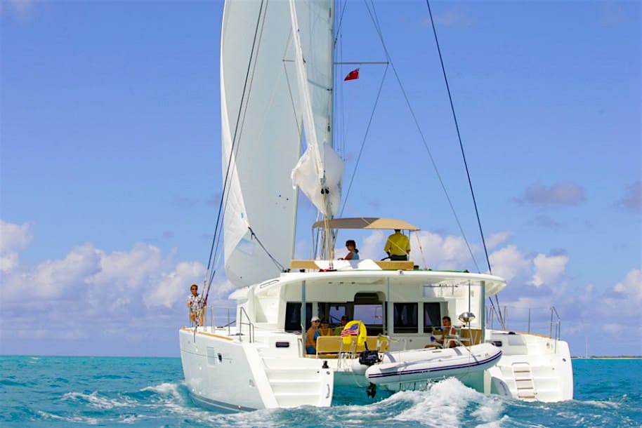 lagoon 450 cruising catamaran