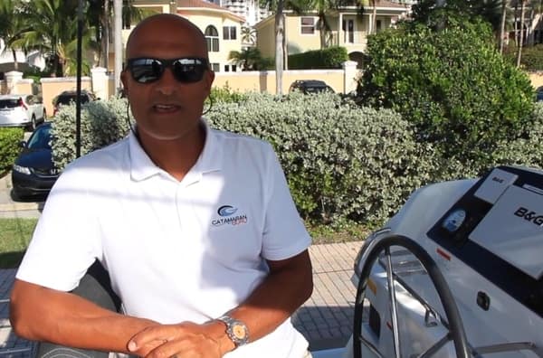 terry singh yacht broker for catamaran guru talking about his favorite used catamaran listing
