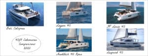 40ft catamaran comparisons