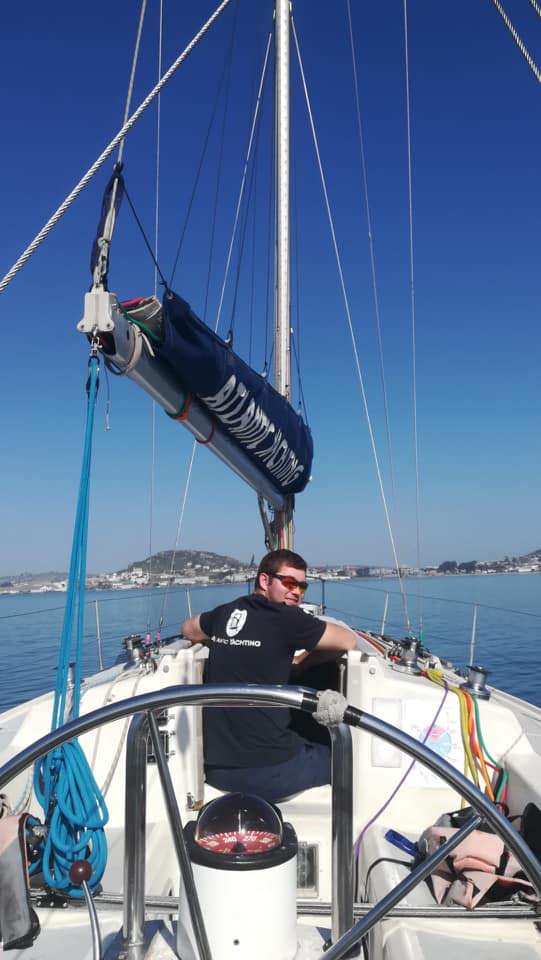 hardu pretorius sailing school student in south africa