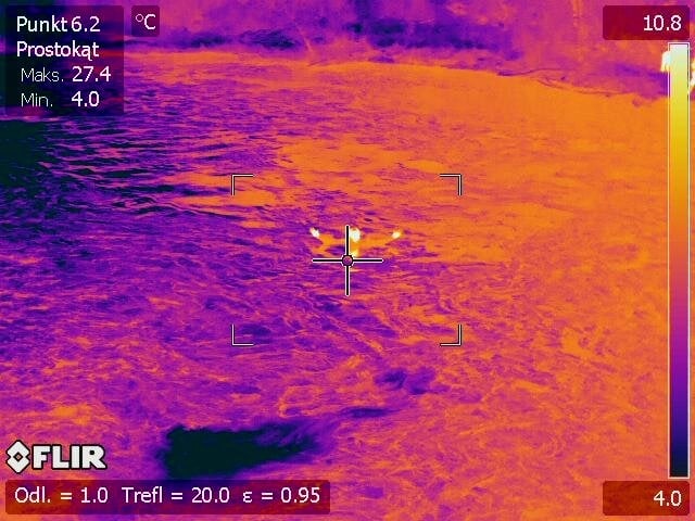 man overboard thermal imaging