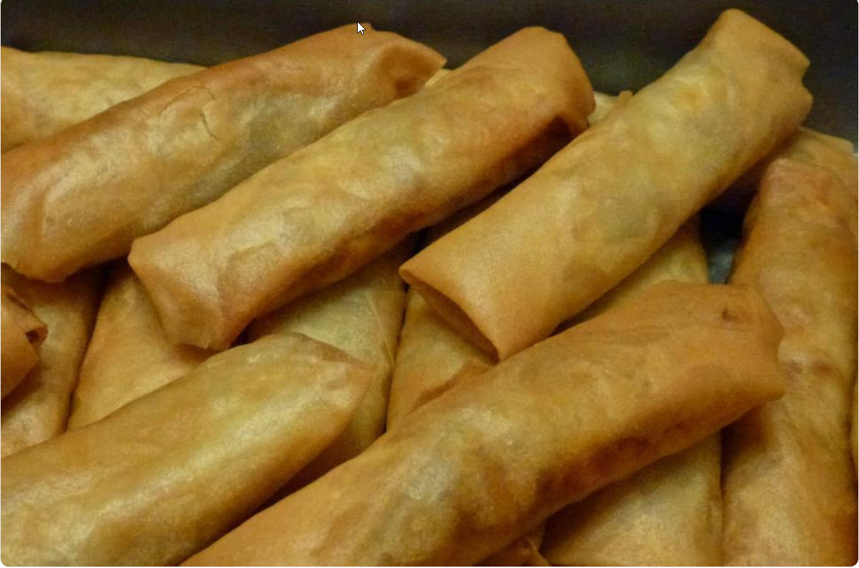 cheesesteak egg rolls