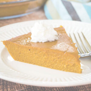 crustless pumpkin pie