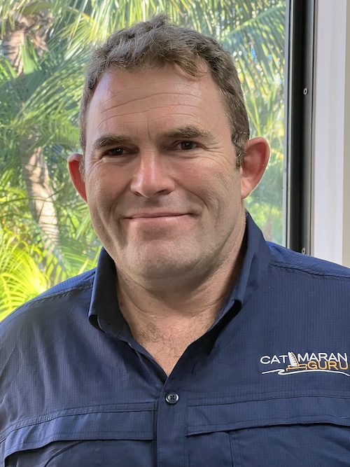 Craig Allison after-sales service and chief of operations at catamaran guru